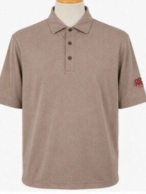 CUTTER & BUCK DR. PEPPER GOLF POLO - GRAY /WHITE - XXL - NWT